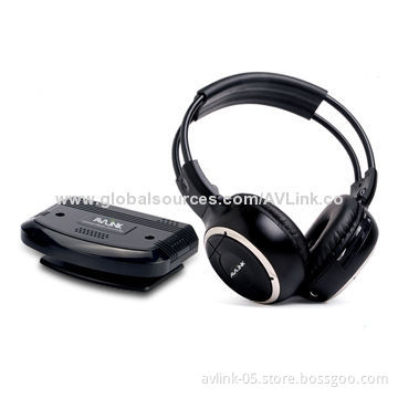 Infrared Wireless Stereo Headphone for Home Audio System, with 10m Operating Distance/Transmitter